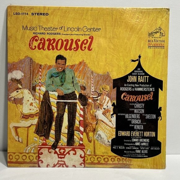 Carousel Original Cast (1965) Vinyl LP Album Record - LSO 1114 - RCA Victor~ NEW